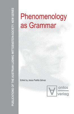 Jesús Padilla Gálvez - Phenomenology as Grammar, Inbunden
