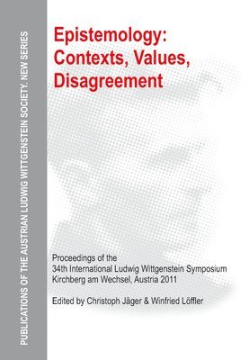 bokomslag Epistemology: Contexts, Values, Disagreement