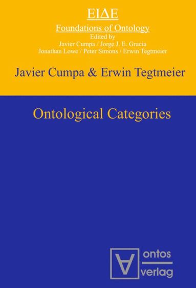 bokomslag Ontological Categories