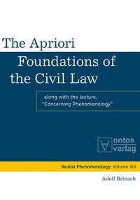 bokomslag The Apriori Foundations of the Civil Law