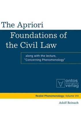 The Apriori Foundations of the Civil Law 1