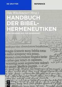 bokomslag Handbuch der Bibelhermeneutiken