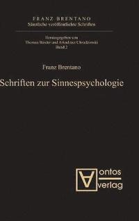 bokomslag Smtliche verffentlichte Schriften, Band 2, Schriften zur Sinnespsychologie