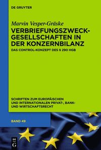 bokomslag Verbriefungszweckgesellschaften in der Konzernbilanz