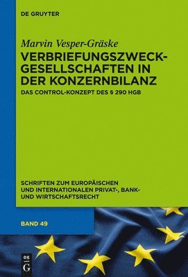 bokomslag Verbriefungszweckgesellschaften in der Konzernbilanz