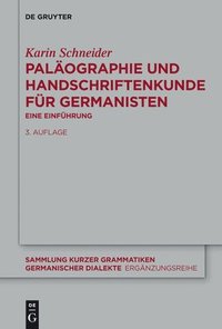 bokomslag Palographie und Handschriftenkunde fr Germanisten