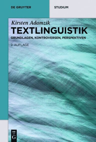 bokomslag Textlinguistik