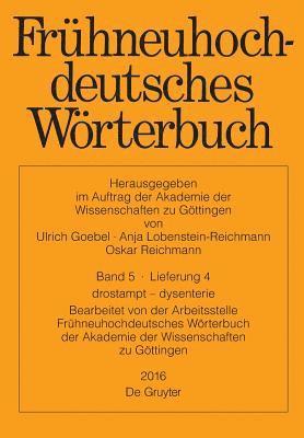 Arbeitsstelle Der Akademie Der Wissenschaften Zu Göttingen, Robert R. Anderson, Ulrich Goebel, Oskar Reichmann, Anja Lobenstein-Reichmann - trostbrief - dysenterie, Häftad