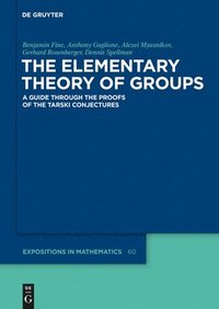 bokomslag The Elementary Theory of Groups