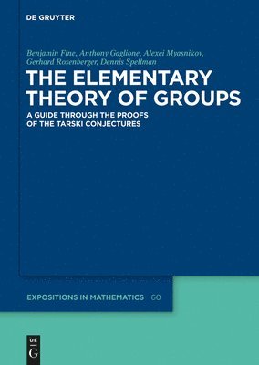 The Elementary Theory of Groups 1