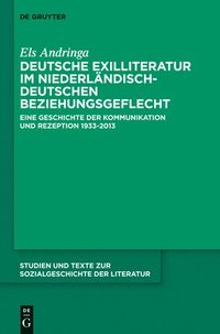 bokomslag Deutsche Exilliteratur Im Niederlndisch-Deutschen Beziehungsgeflecht