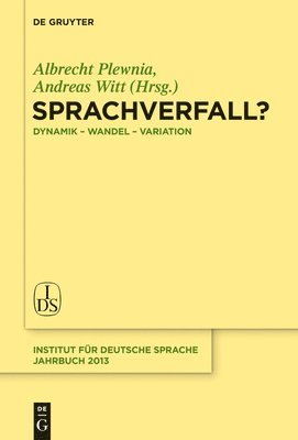 Albrecht Plewnia, Andreas Witt - Sprachverfall?, Inbunden