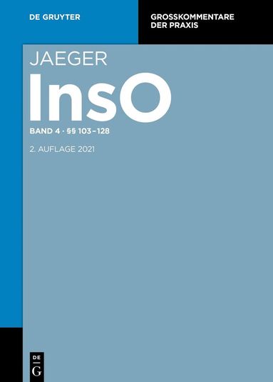 Richard Giesen, Florian Jacoby - §§ 103-128, Inbunden