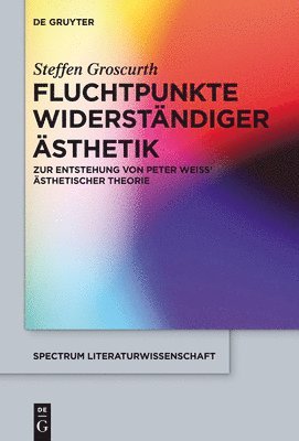 Steffen Groscurth - Fluchtpunkte widerständiger Ästhetik, Inbunden