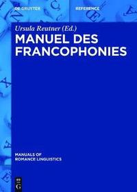 bokomslag Manuel des francophonies