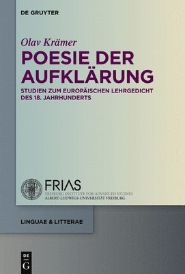 bokomslag Poesie der Aufklärung