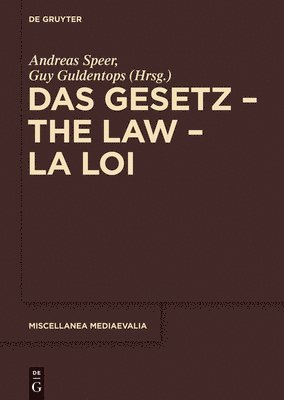 Andreas Speer, Guy Guldentops - Gesetz - The Law - La Loi, Inbunden