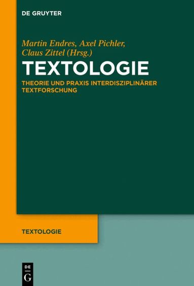 Martin Endres, Axel Pichler, Claus Zittel - Textologie, Inbunden