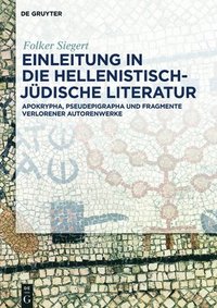 bokomslag Einleitung in die hellenistisch-jdische Literatur