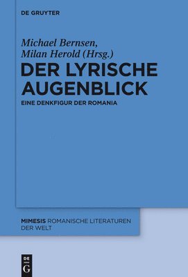 bokomslag Der Lyrische Augenblick