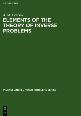 bokomslag Elements of the Theory of Inverse Problems