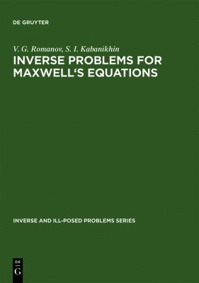 bokomslag Inverse Problems for Maxwell's Equations