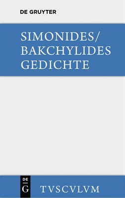 Simonides, Bakchylides, Oskar Werner - Gedichte, Inbunden