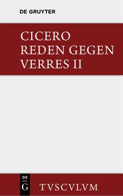 Marcus Tullius Cicero, Manfred Fuhrmann - Die Reden Gegen Verres / In C. Verrem: Lateinisch - Deutsch, Inbunden