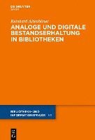 bokomslag Analoge Und Digitale Bestandserhaltung in Bibliotheken