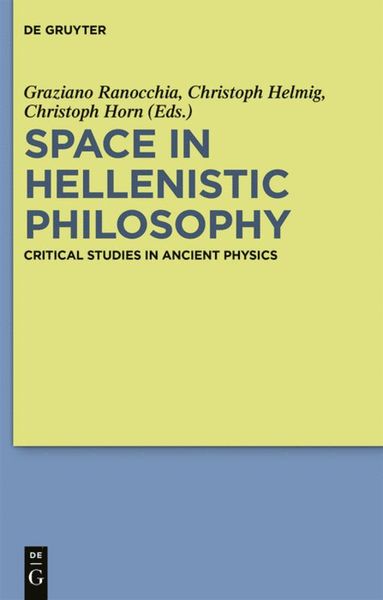 bokomslag Space in Hellenistic Philosophy