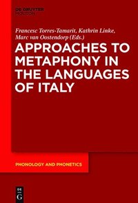 bokomslag Approaches to Metaphony in the Languages of Italy
