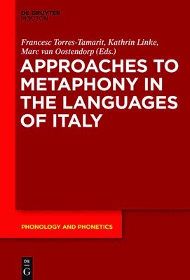 bokomslag Approaches to Metaphony in the Languages of Italy