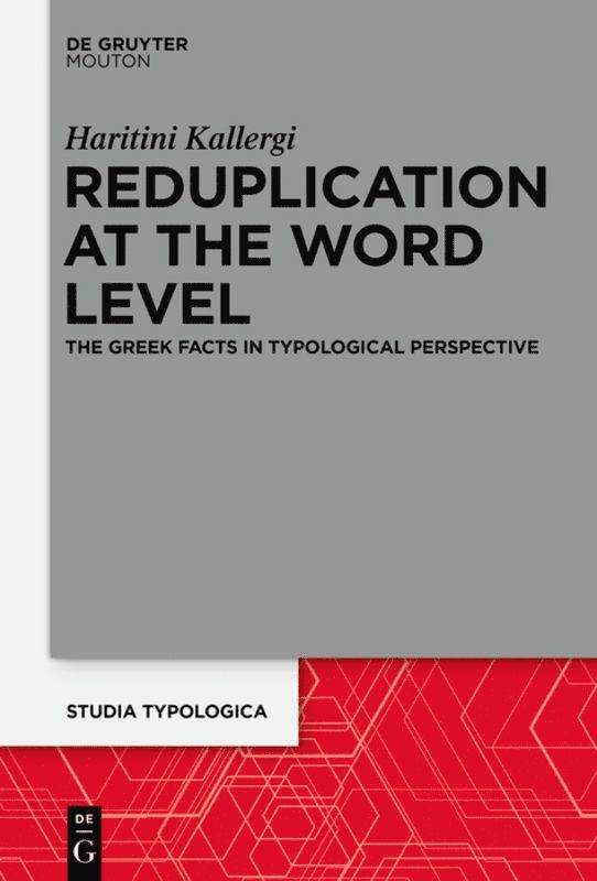 Reduplication at the Word Level 1