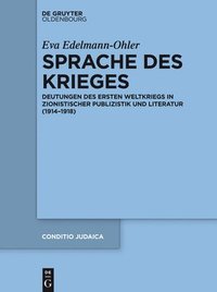 bokomslag Sprache des Krieges