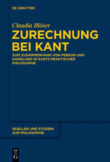 bokomslag Zurechnung bei Kant