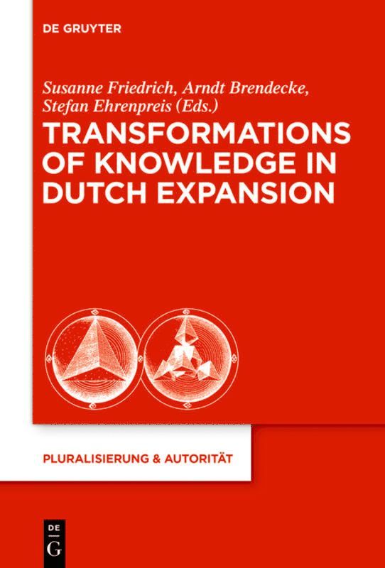 Susanne Friedrich, Arndt Brendecke, Stefan Ehrenpreis - Transformations of Knowledge in Dutch Expansion, Inbunden