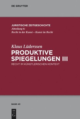 Klaus Lüderssen - Produktive Spiegelungen III, Inbunden