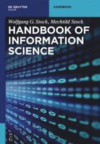 bokomslag Handbook of Information Science