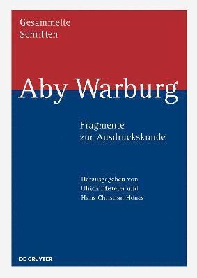 bokomslag Aby Warburg  Fragmente zur Ausdruckskunde