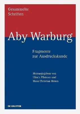 bokomslag Aby Warburg - Fragmente zur Ausdruckskunde