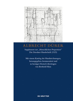 bokomslag Albrecht Durer - Supplement zur 'Menschlichen Proportion'. Die Dresdner Handschrift (1523)