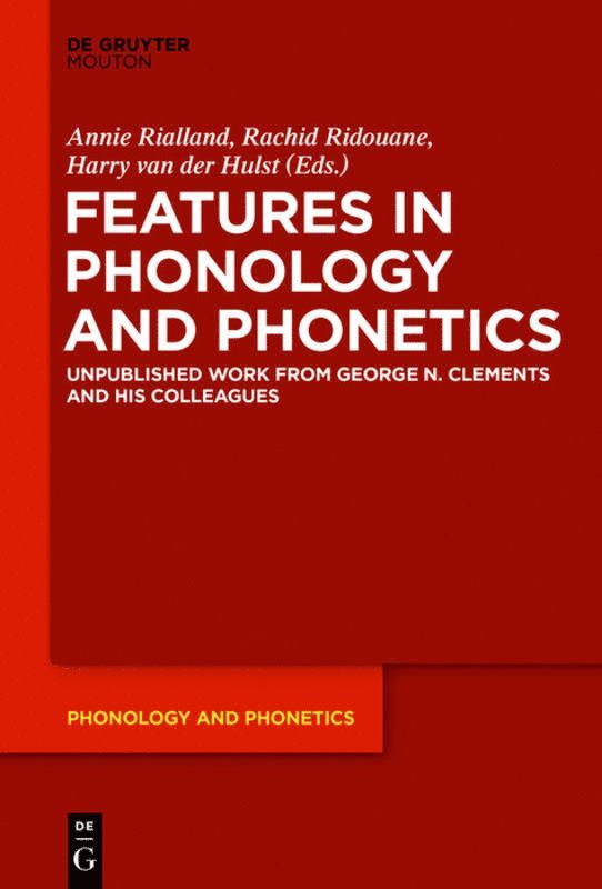 Features in Phonology and Phonetics 1