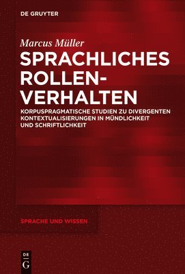 bokomslag Sprachliches Rollenverhalten