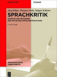 bokomslag Sprachkritik