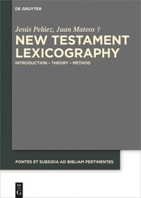 bokomslag New Testament Lexicography