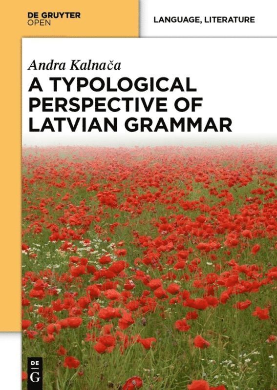 Andra Kalnaca, Andra Kalna&#269;a, Andra Kalnaca - Typological Perspective on Latvian Grammar, Inbunden