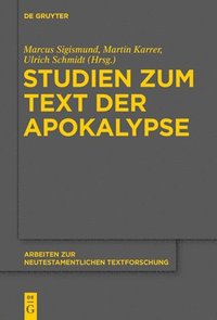 bokomslag Studien Zum Text Der Apokalypse