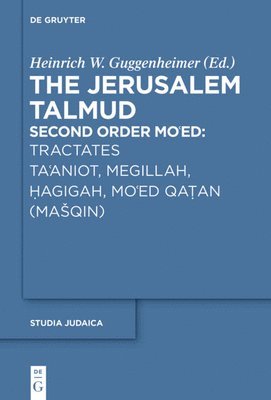 bokomslag Tractates Ta'aniot, Megillah, Hagigah and Mo'ed Qatan (Ma?qin)