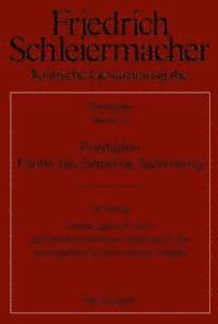 Günter Meckenstock - Predigten. Fünfte Bis Siebente Sammlung (1826-1833), Inbunden. Tillgänglighet: Tillfälligt slut