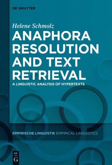 bokomslag Anaphora Resolution and Text Retrieval